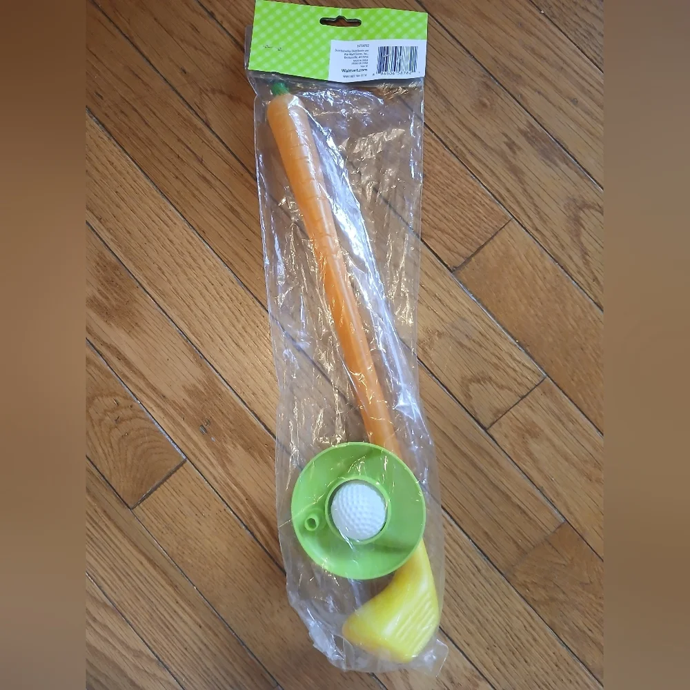Kids' Carrot Golf Set For Easter Basket
